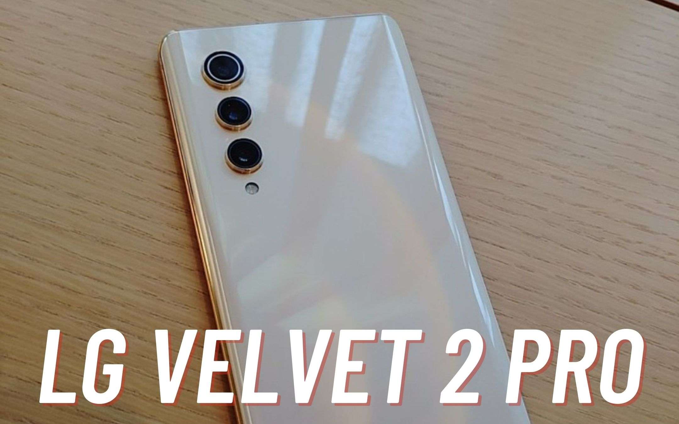 LG Velvet 2 Pro: il concept del telefono 