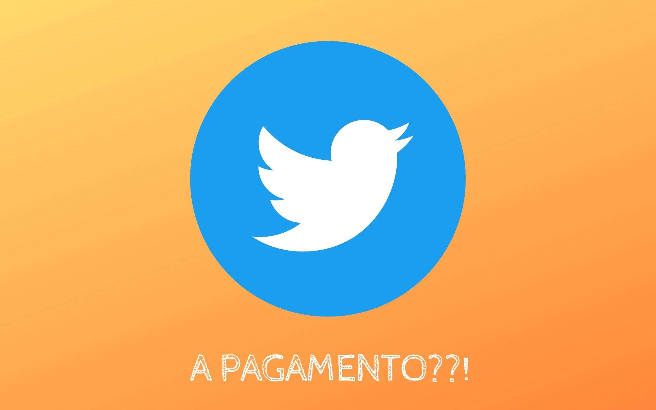 Twitter potrebbe diventare un servizio A PAGAMENTO