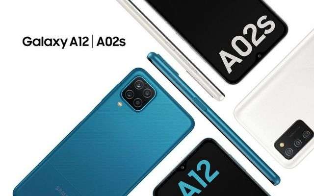 galaxy a02s e a12