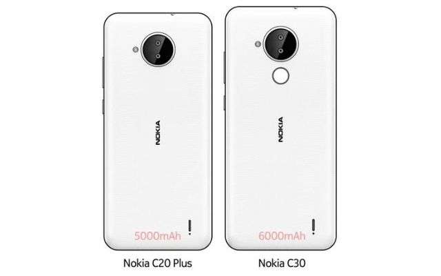 Nokia C20 Plus e C30
