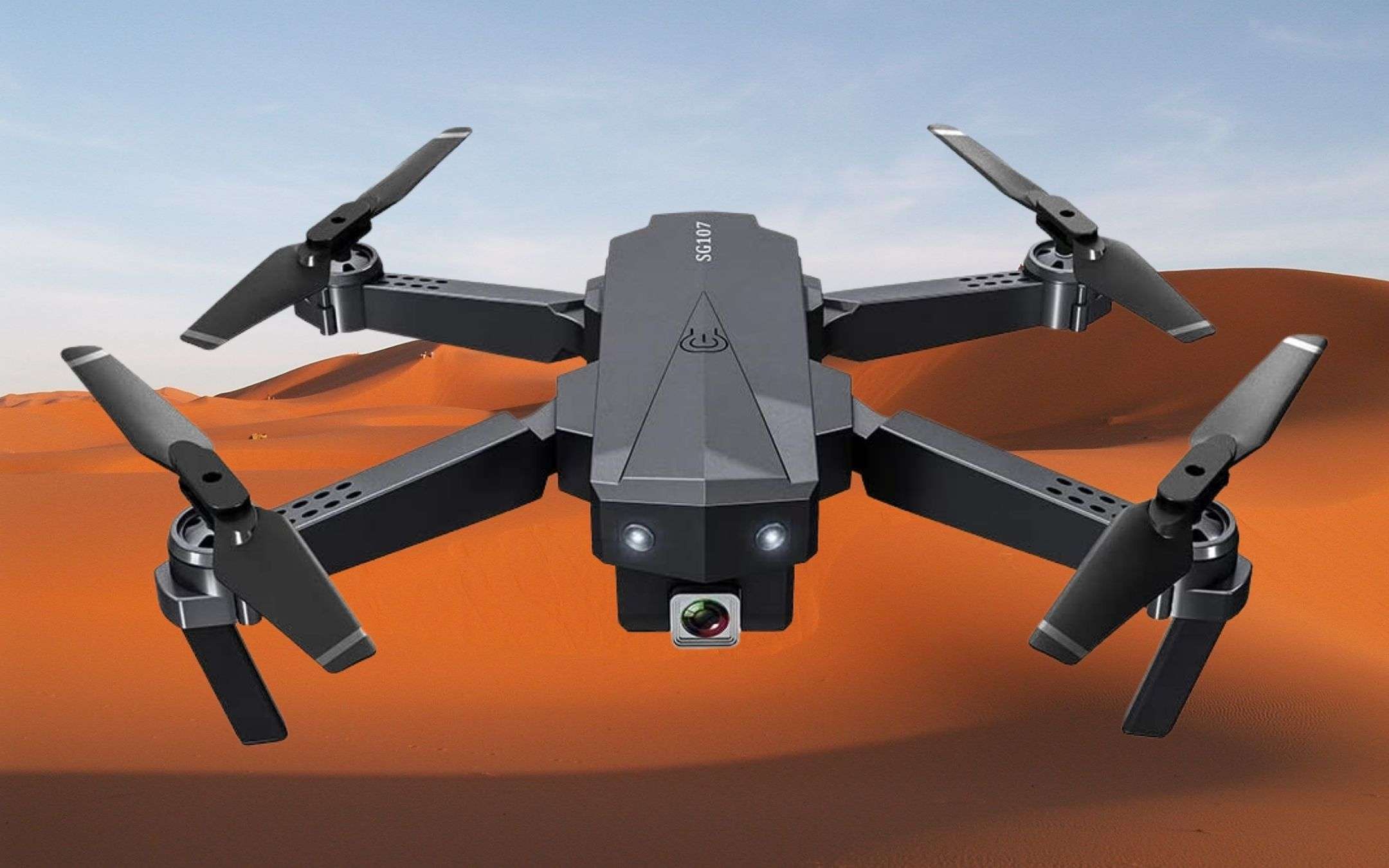 Drone pieghevole a 36€: prezzo PAZZESCO su Amazon