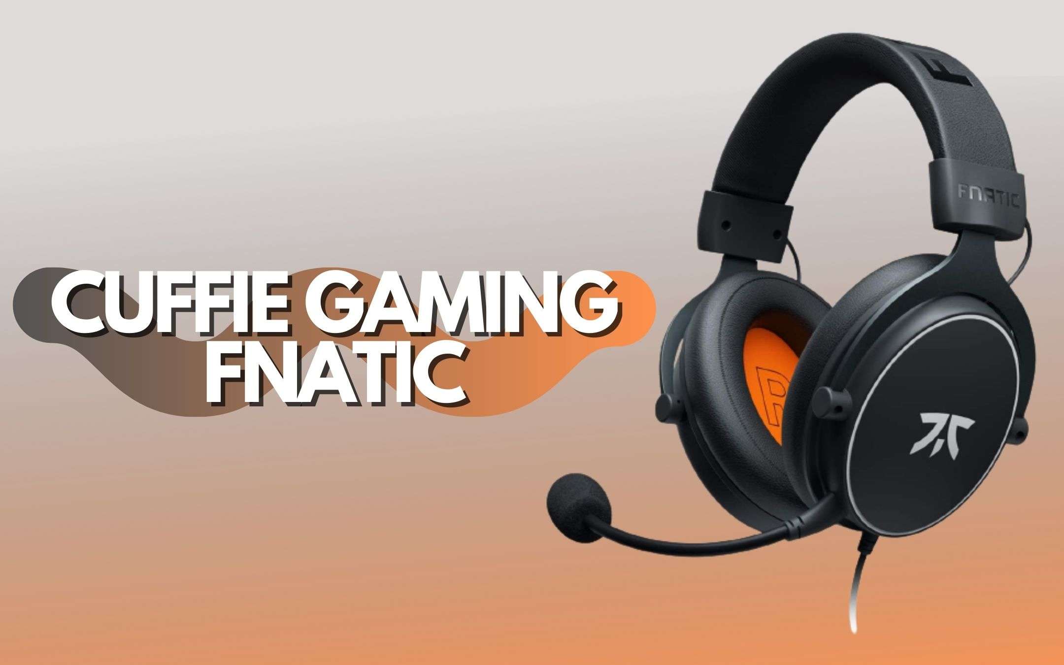 Cuffie da gaming Fnatic REACT: 20€ di sconto istantaneo