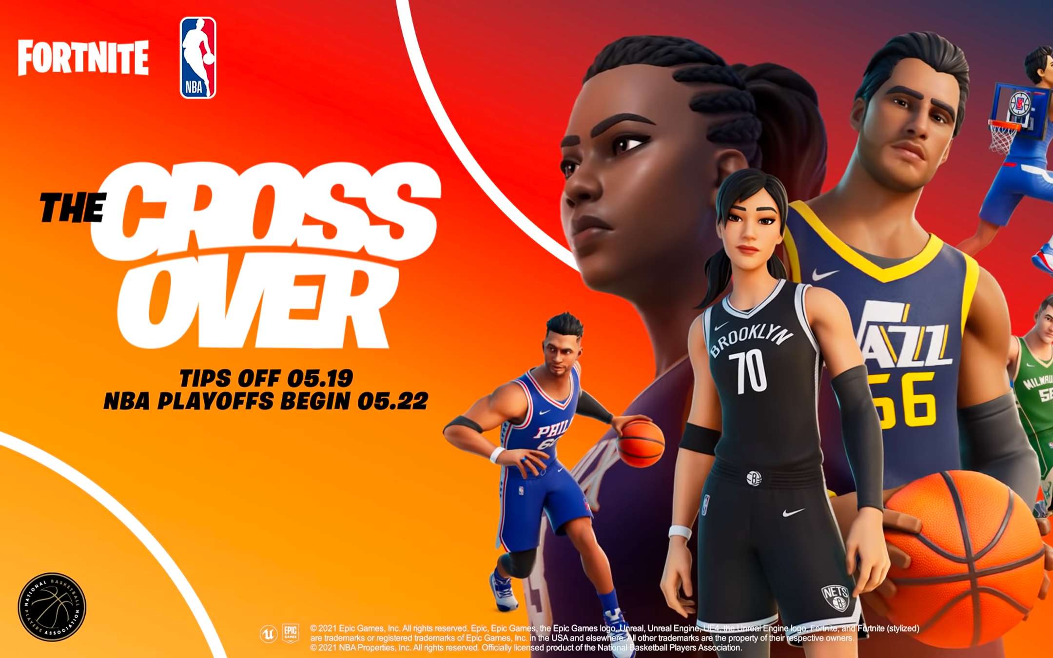 Fortnite e NBA: ecco il trailer ufficiale della collaborazione