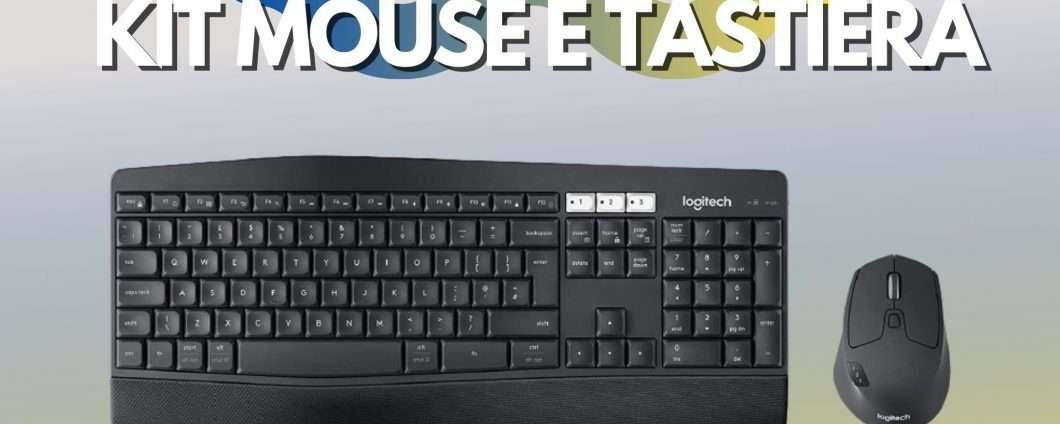 Logitech MK850 Performance – Combinazione Tastiera E Mouse Wireless (usato, Buone Condizioni)