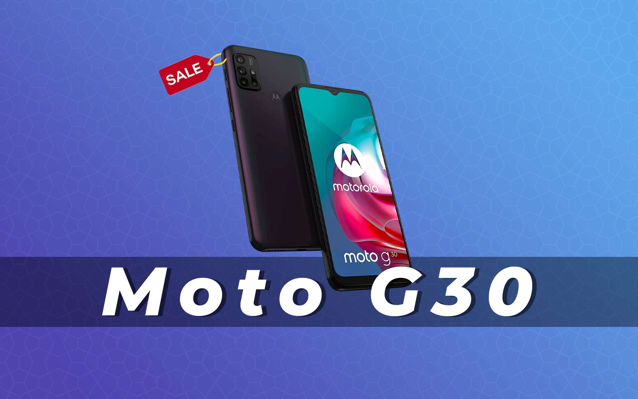 Motorola Moto G30: display 90Hz e 6GB di Ram a 189€