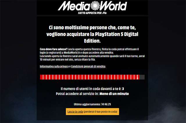 PS5 su MediaWorld