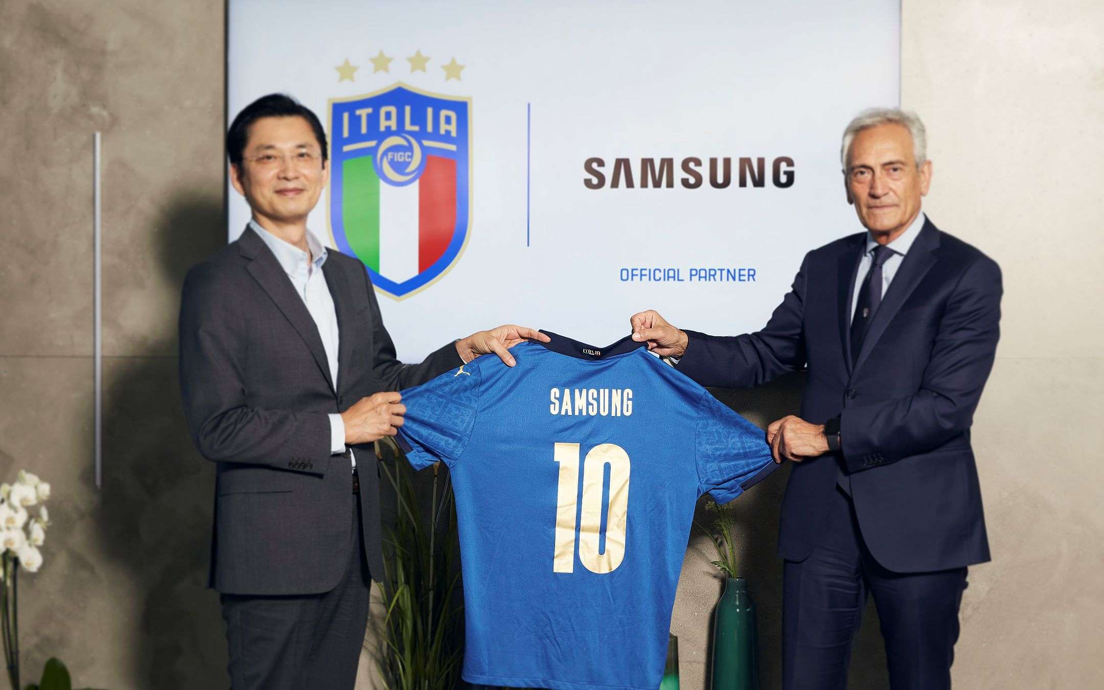 Samsung agli Europei con la Nazionale Italiana