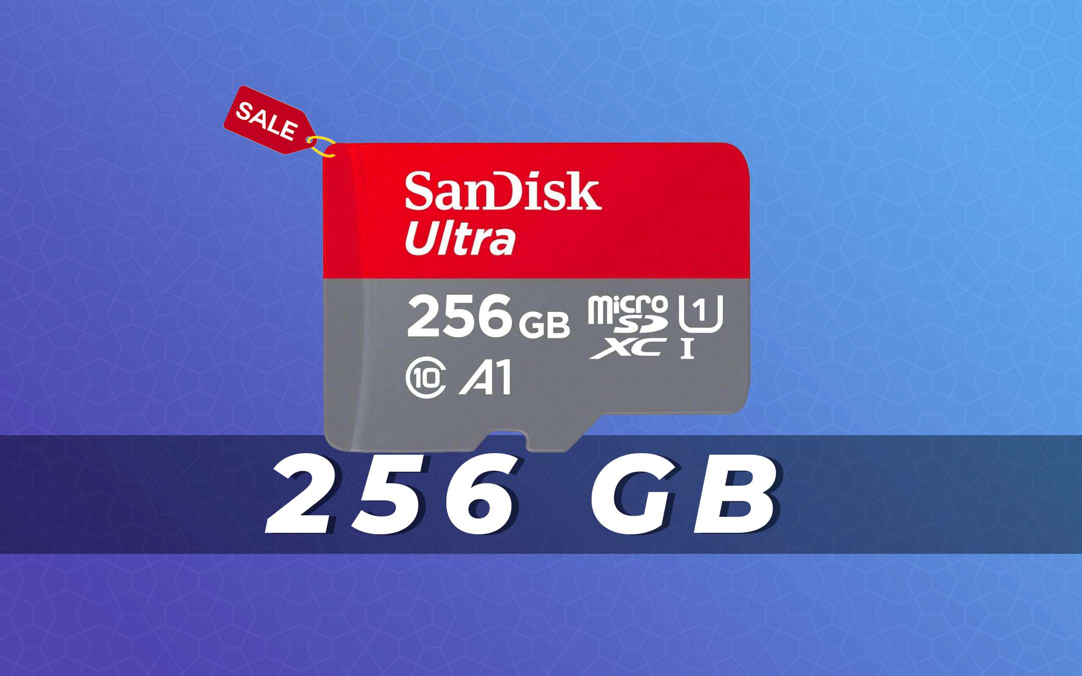 SanDisk Ultra: microSD da 256GB in offerta su Amazon