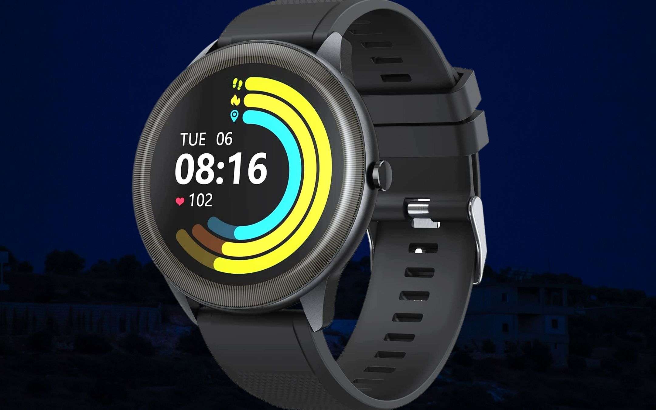 L'eleganza sopraffina di uno smartwatch a 23€: solo Amazon