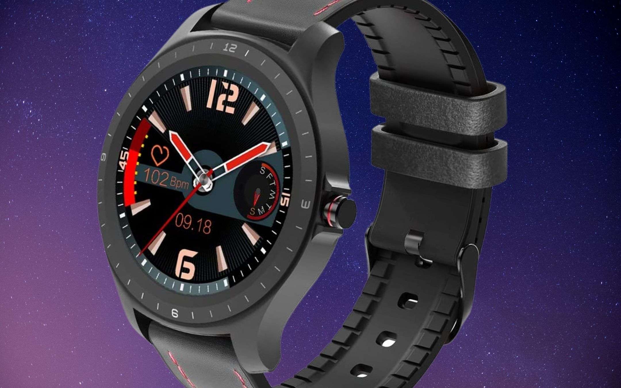 Elegante smartwatch sport e salute: 26€ su Amazon