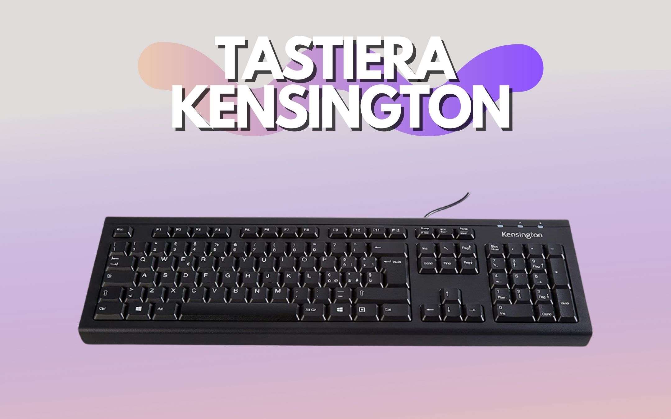 Tastiera Kensington SUPER economica: 10€ ed è tua