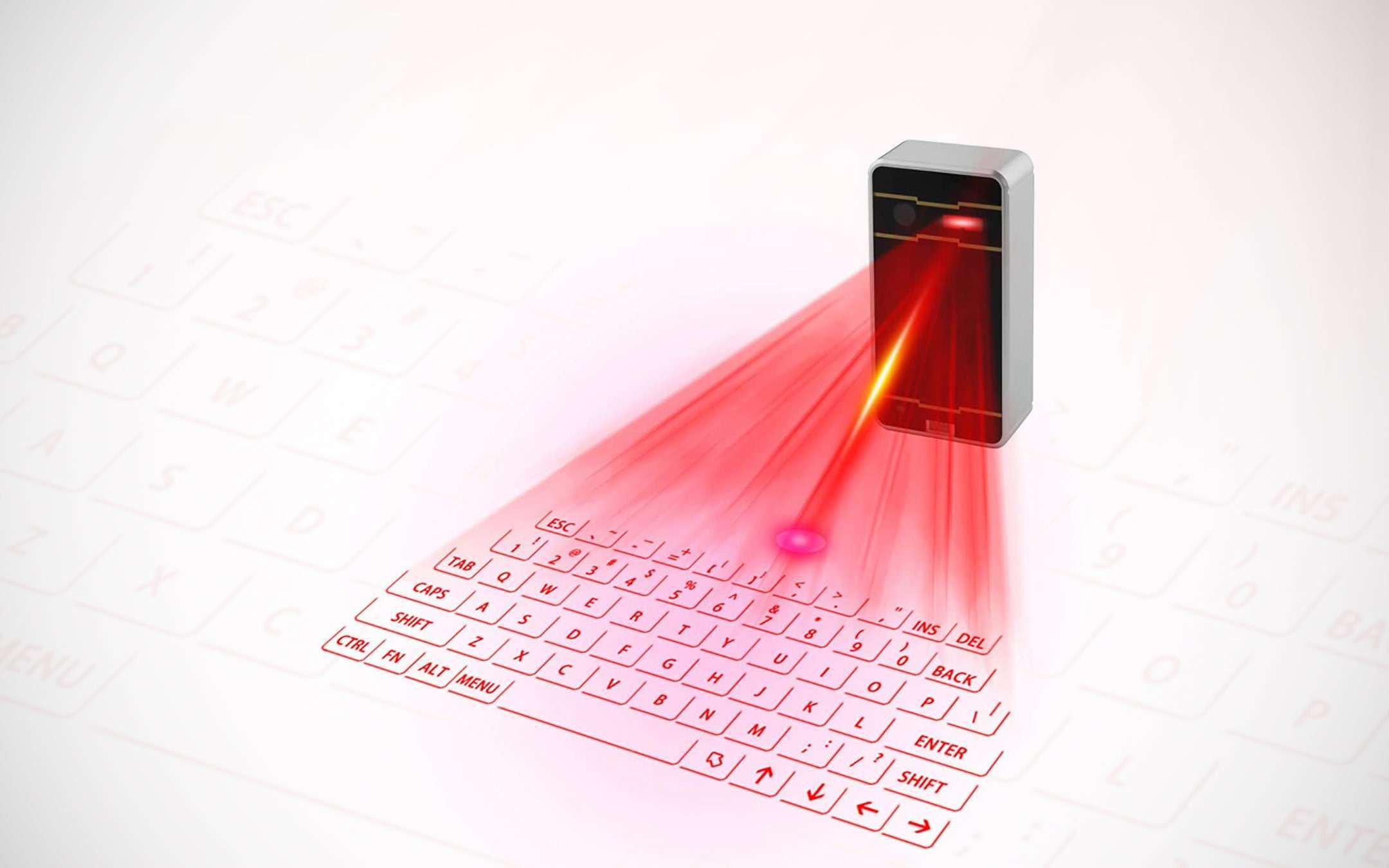 Offerte gadget hi-tech: tastiera laser in sconto