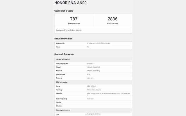 Honor 50
