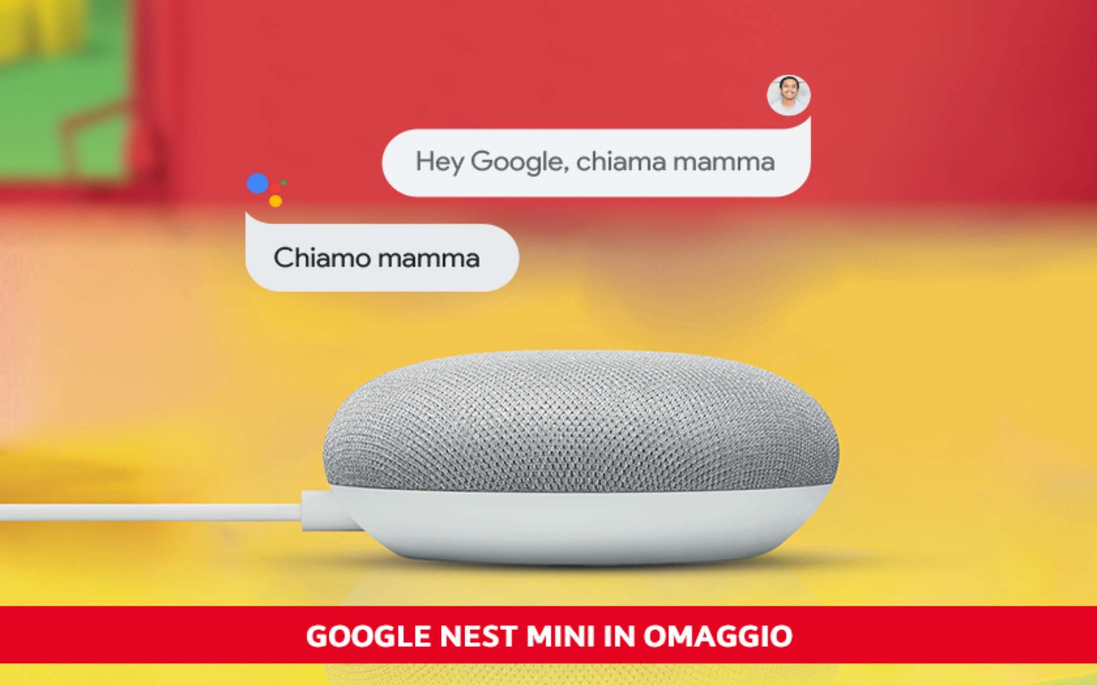 Google Nest Mini: GRATIS con la Fibra di TIM