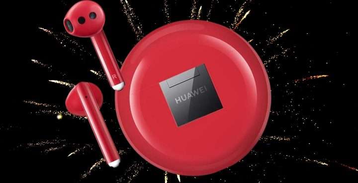 BOMBA Amazon: Huawei Freebuds 3 in sconto del 65%