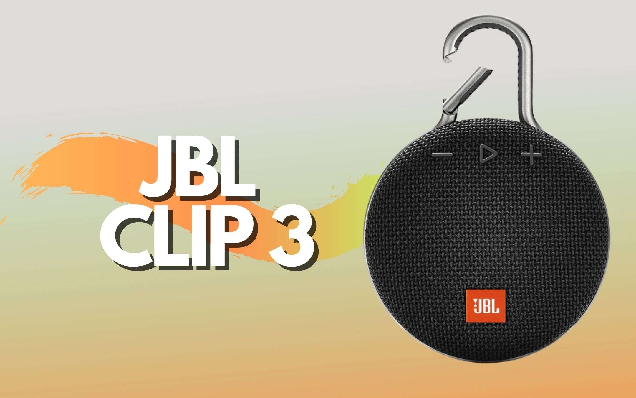 JBL Clip 3: la cassa che porti a spasso (-20%)