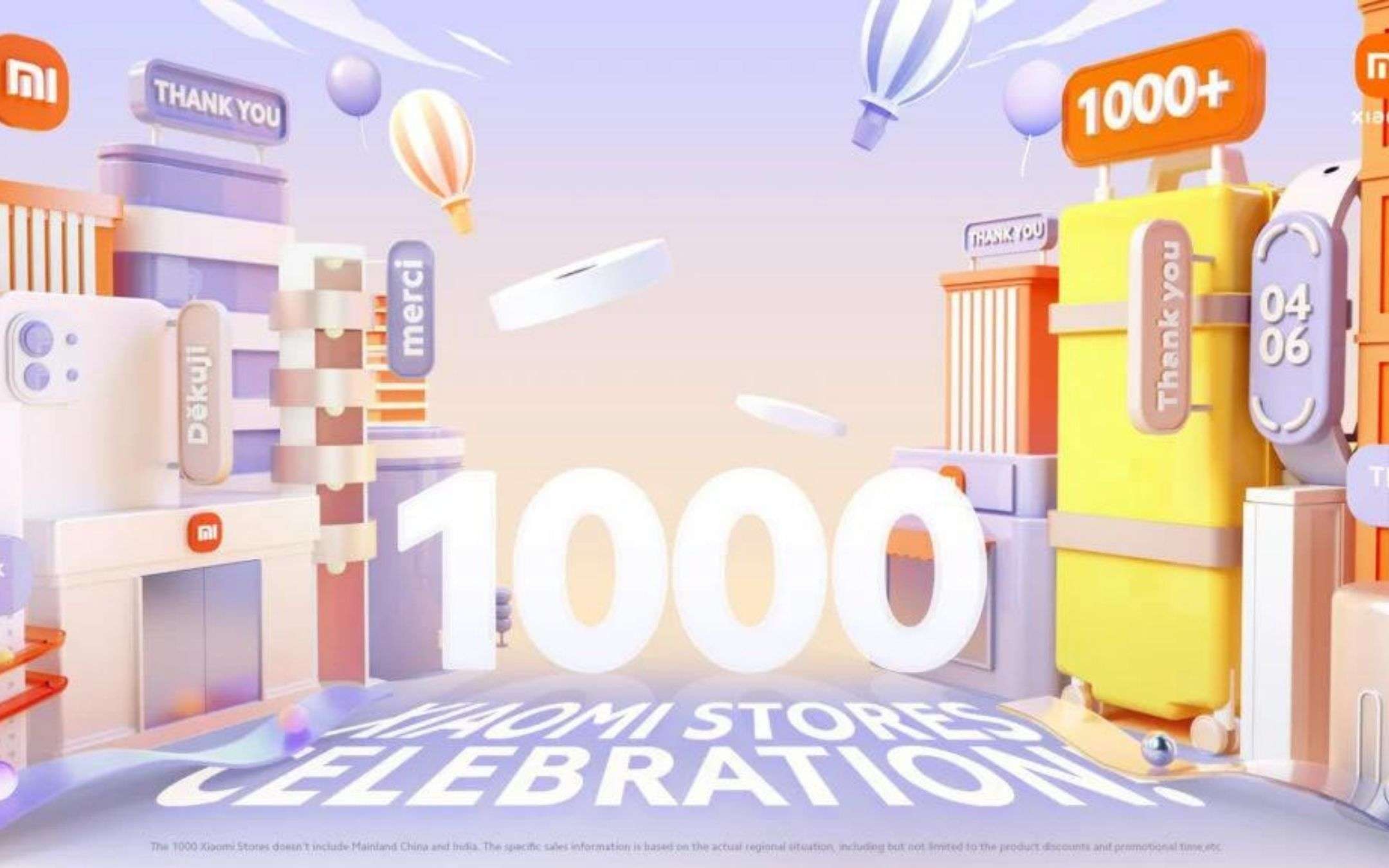 Xiaomi: 1000 Mi Store presenti in TUTTO il mondo