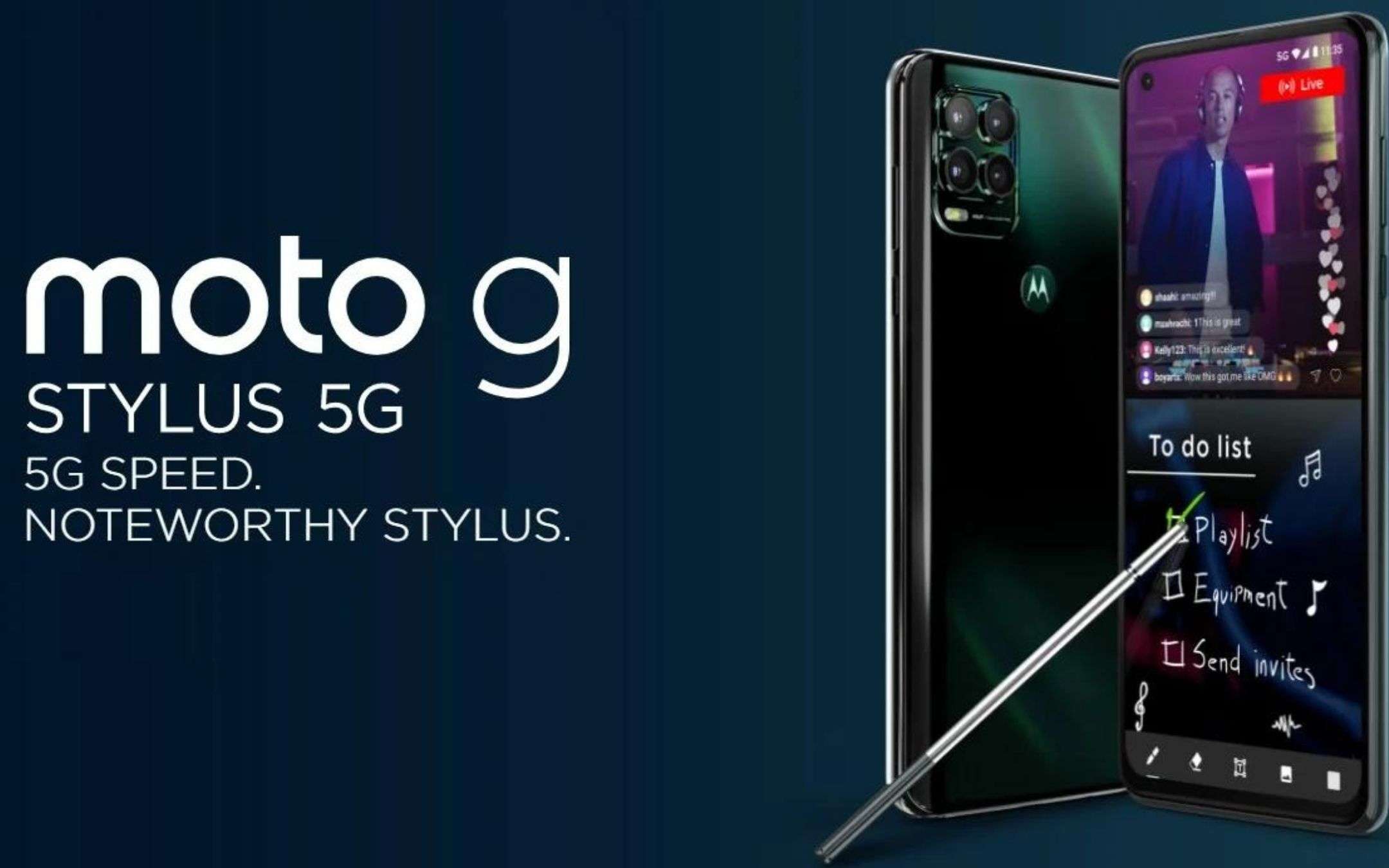 Motorola Moto G Stylus 5G: UFFICIALE con Snapdragon 480 Motorola Moto G Stylus 5G: UFFICIALE con Snapdragon 480