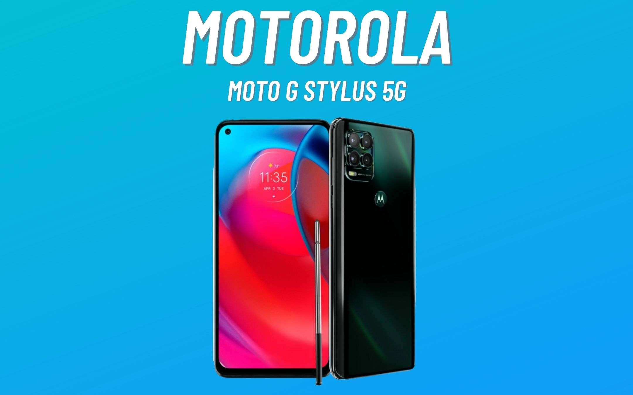 Motorola Moto G Stylus 5G: ecco il render ufficiale