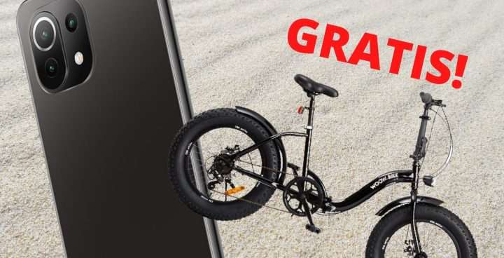 Unieuro, follia: prendi Xiaomi Mi 11 Lite e la BICI è GRATIS