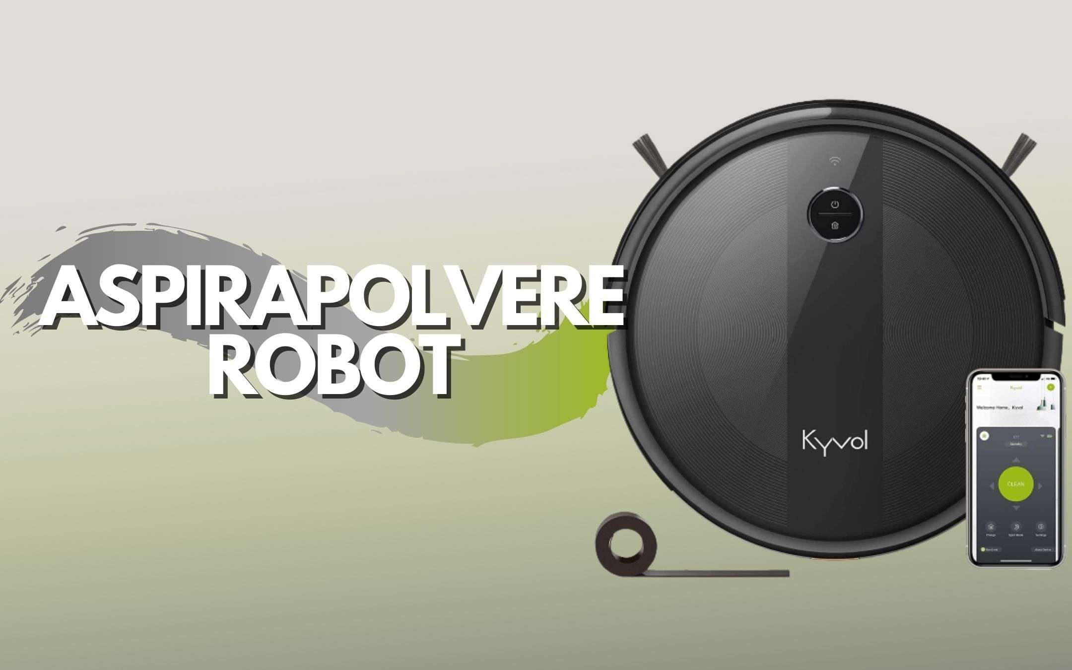 Robot aspirapolvere: ti pulisce casa in due secondi