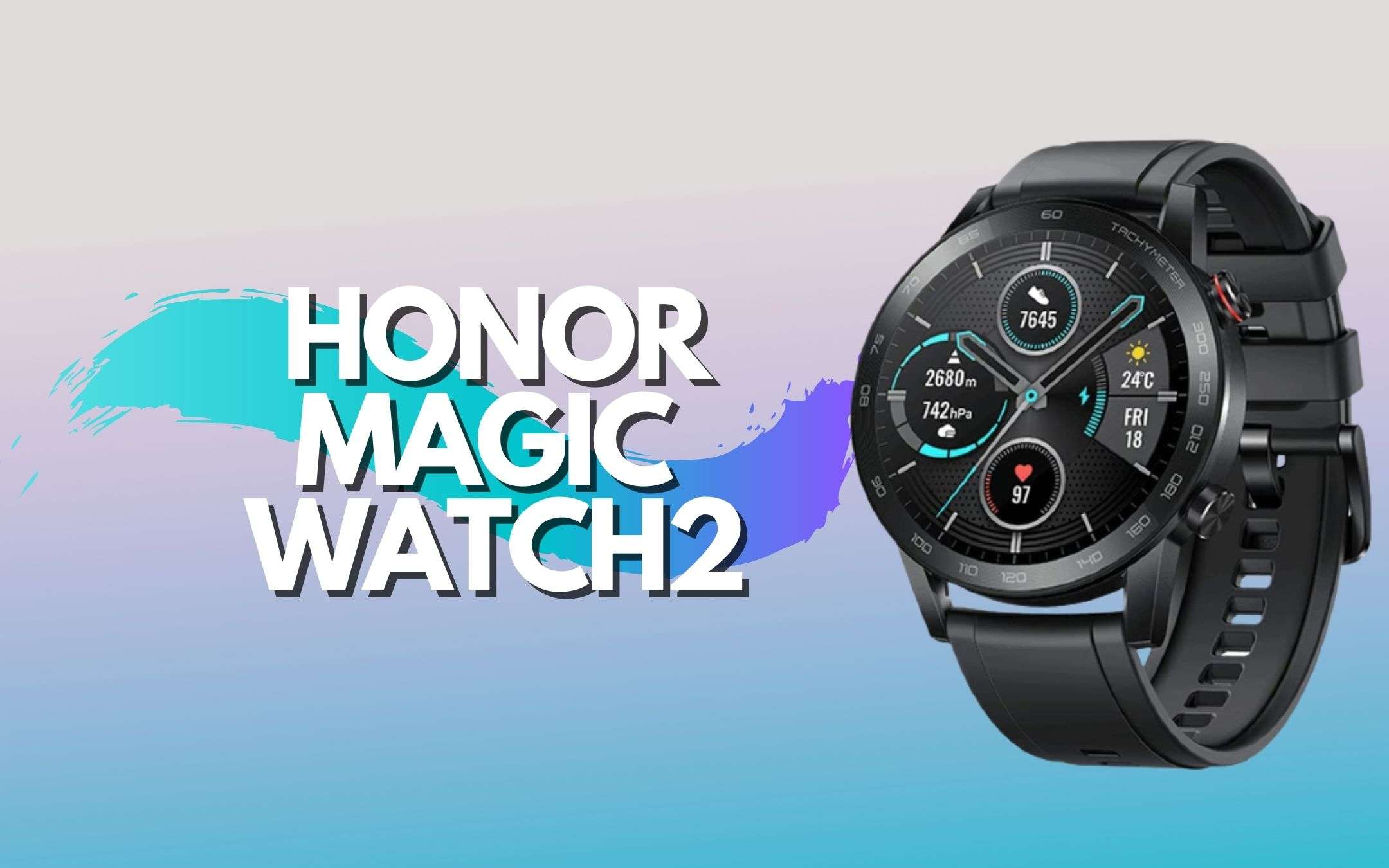 Honor Magic Watch 2 BOMBA Amazon: doppio sconto