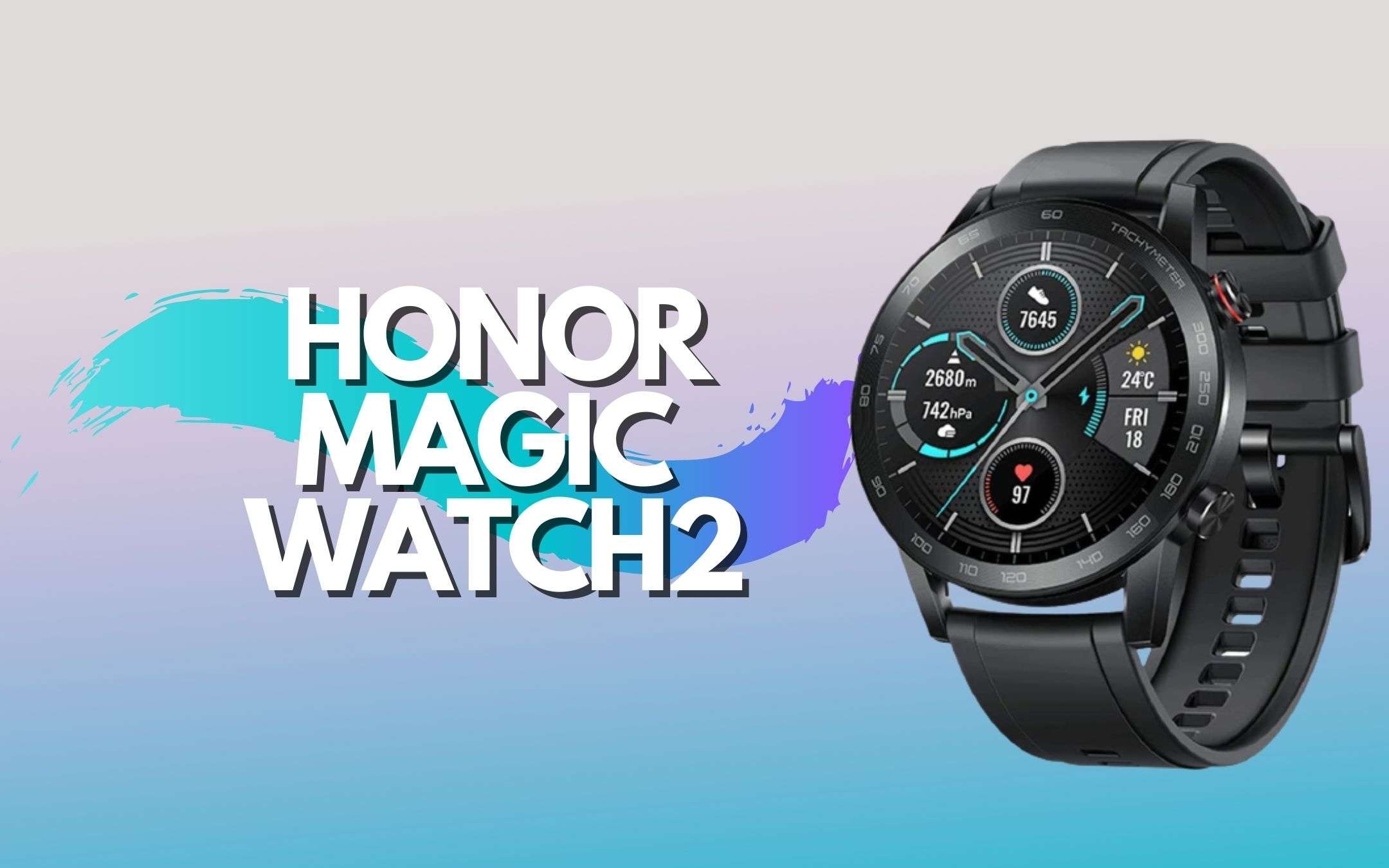 Honor Magic Watch 2 BOMBA Amazon: doppio sconto Honor Magic Watch 2 BOMBA Amazon: doppio sconto