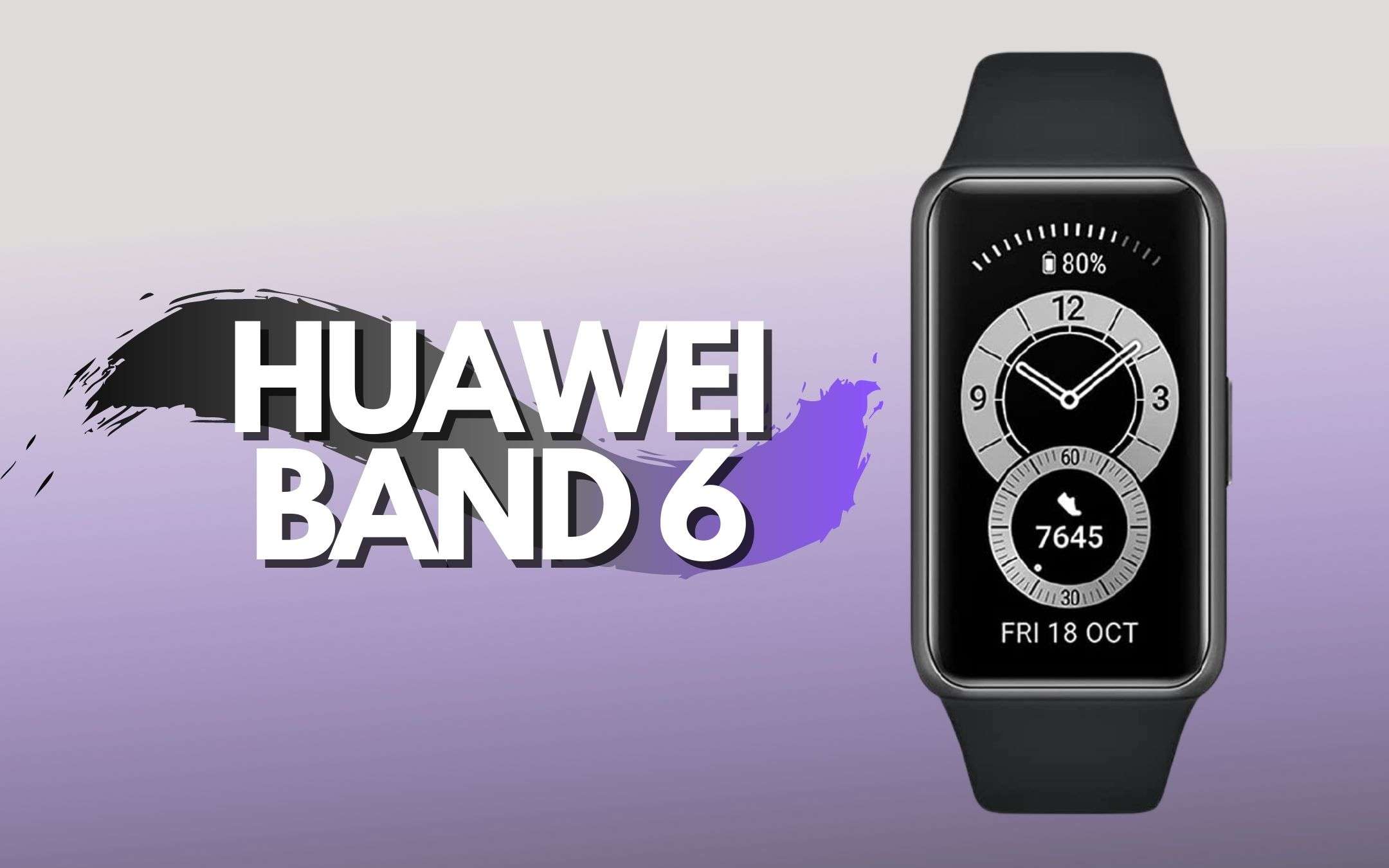Huawei Band 6: una smart band che fa girare la testa