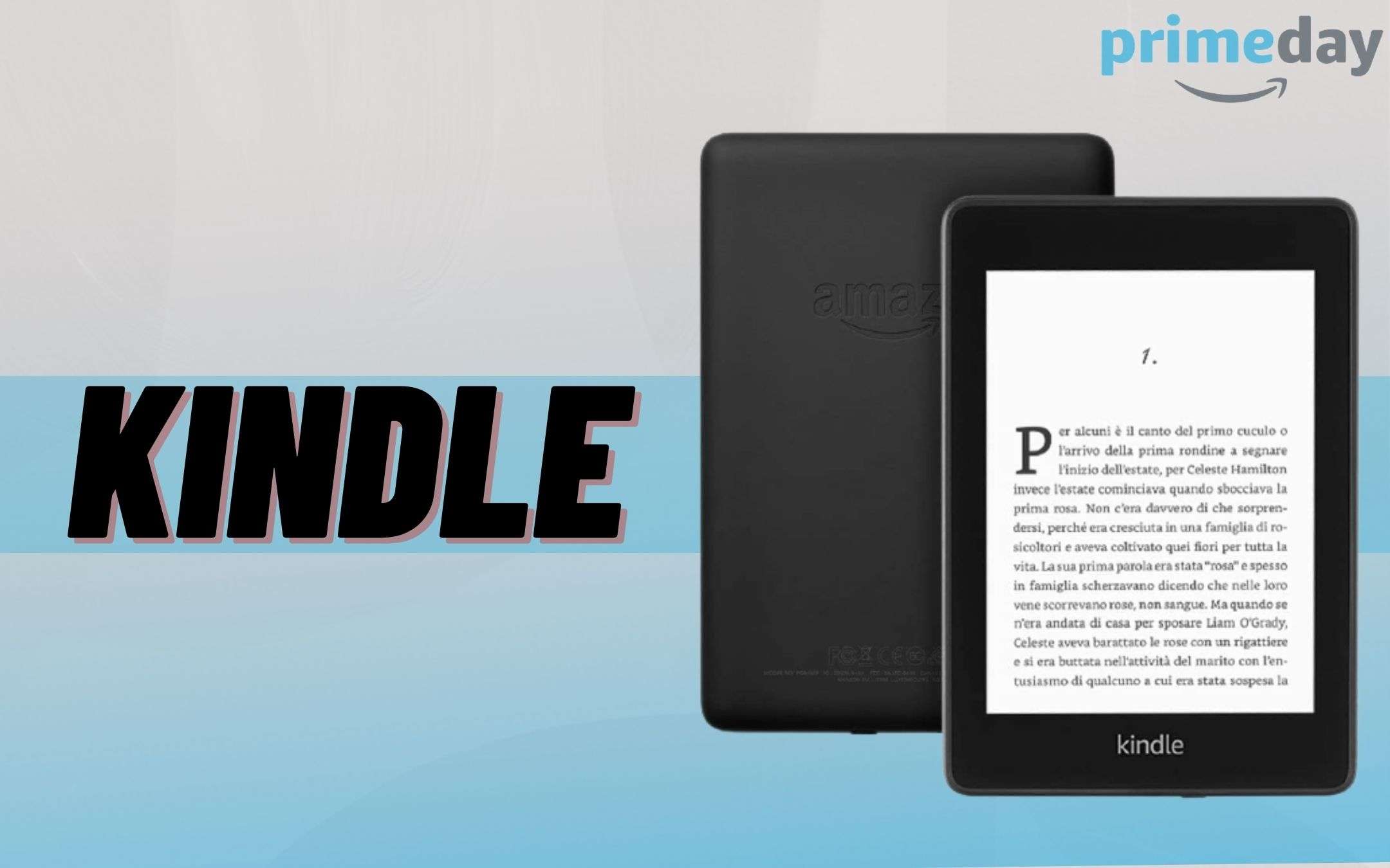 Prime Day: Kindle e Kindle Paperwhite a partire da 59€