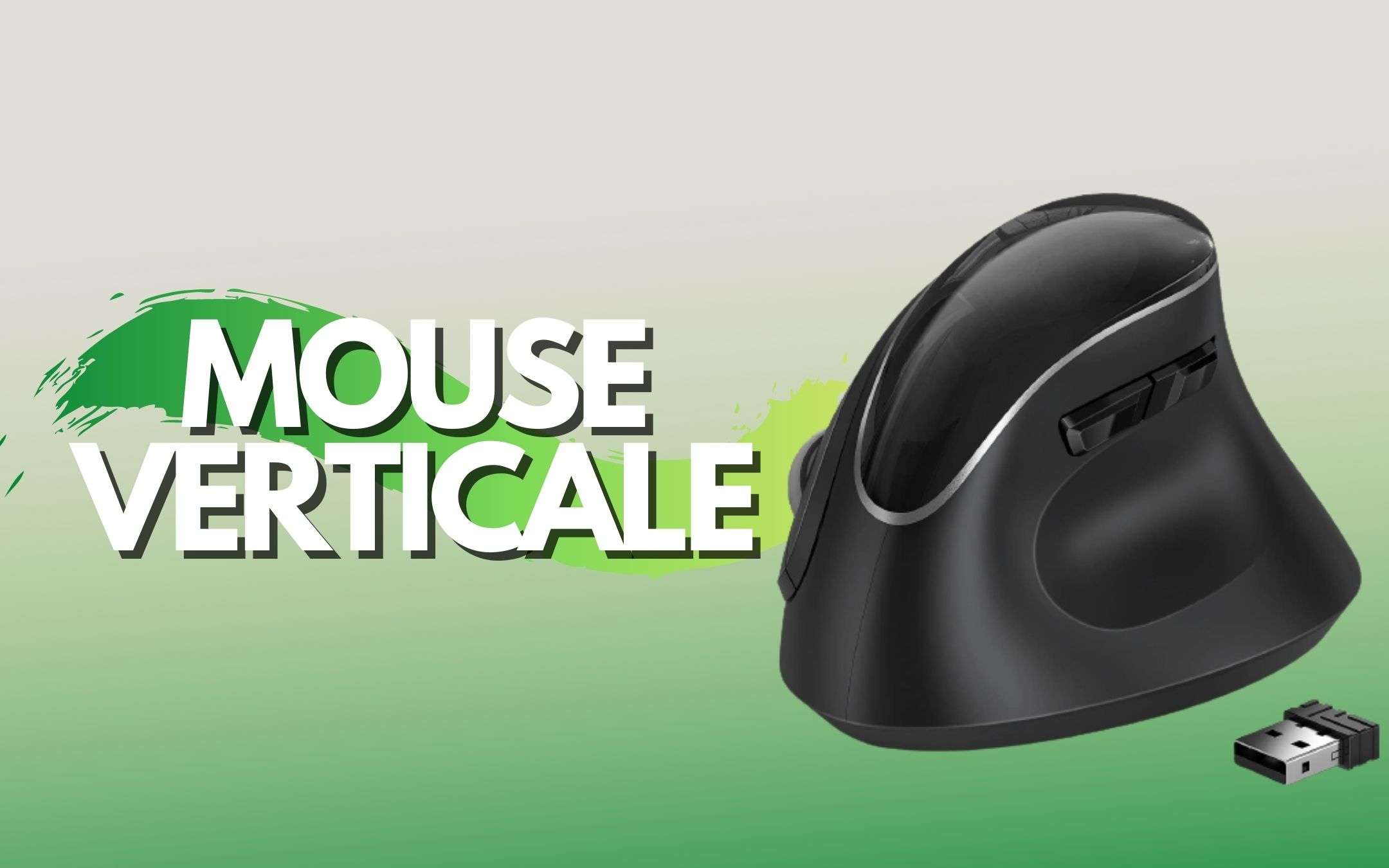 Mouse verticale Wireless: meno di 9€ per questa BOMBA Mouse verticale Wireless: meno di 9€ per questa BOMBA