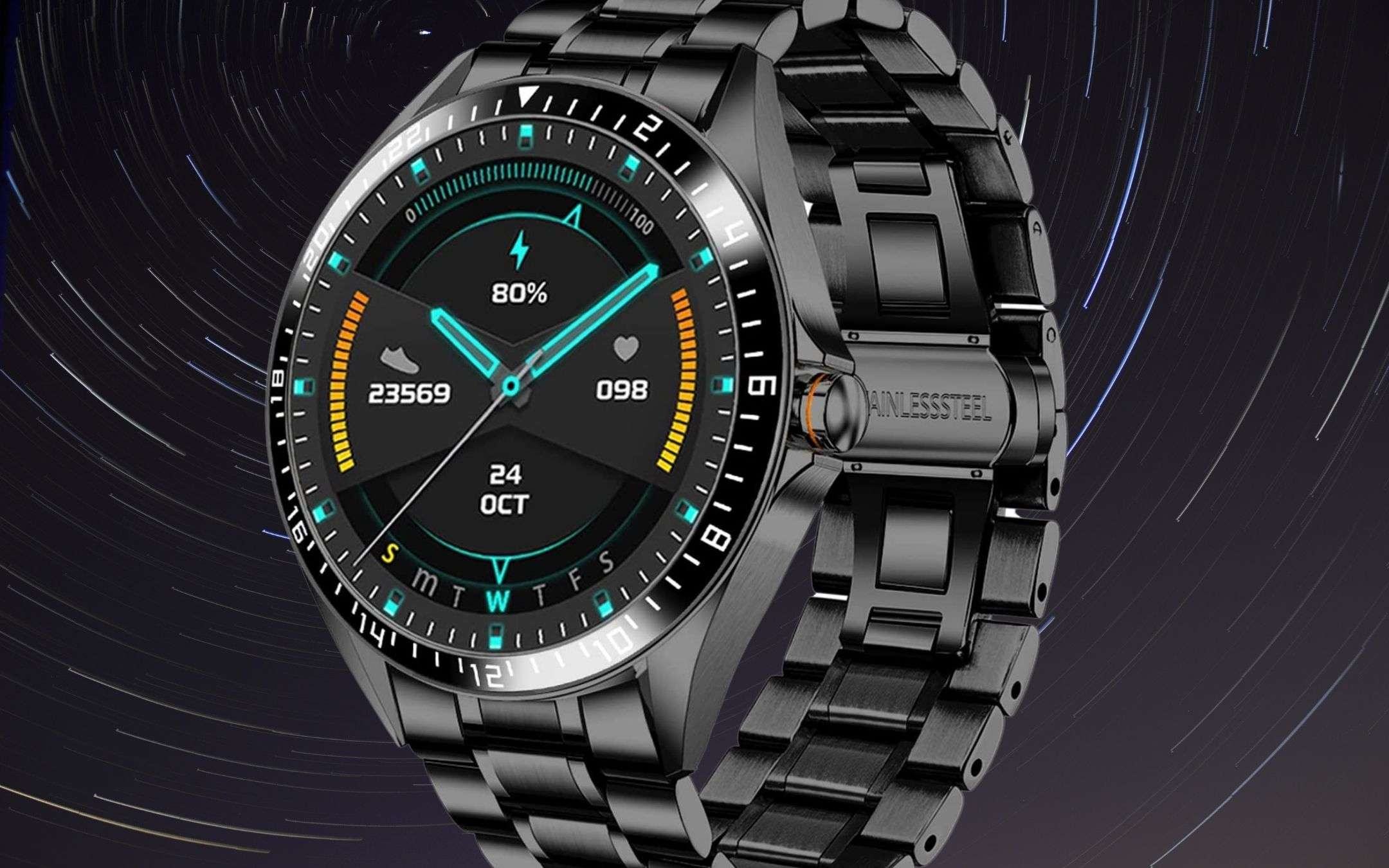 Amazon: smartwatch ultra lusso a 39€, FOLLIA estiva Amazon: smartwatch ultra lusso a 39€, FOLLIA estiva