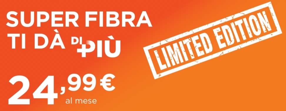 WINDTRE Super Fibra Limited Edition