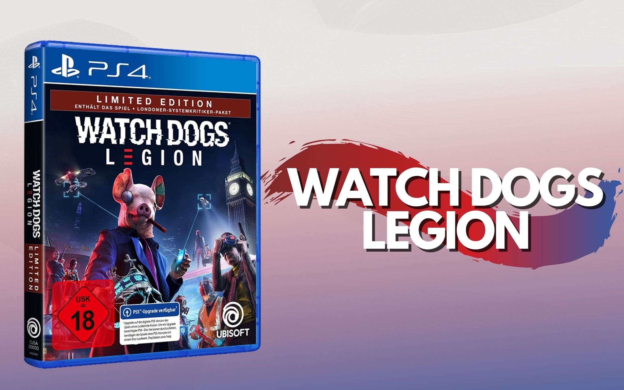 Watch Dogs Legion Limited Edition: 30€ di sconto istantanei