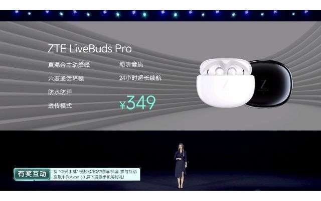 ZTE Buds e LiveBuds Pro