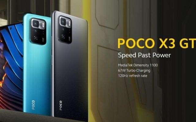 POCO X3 GT