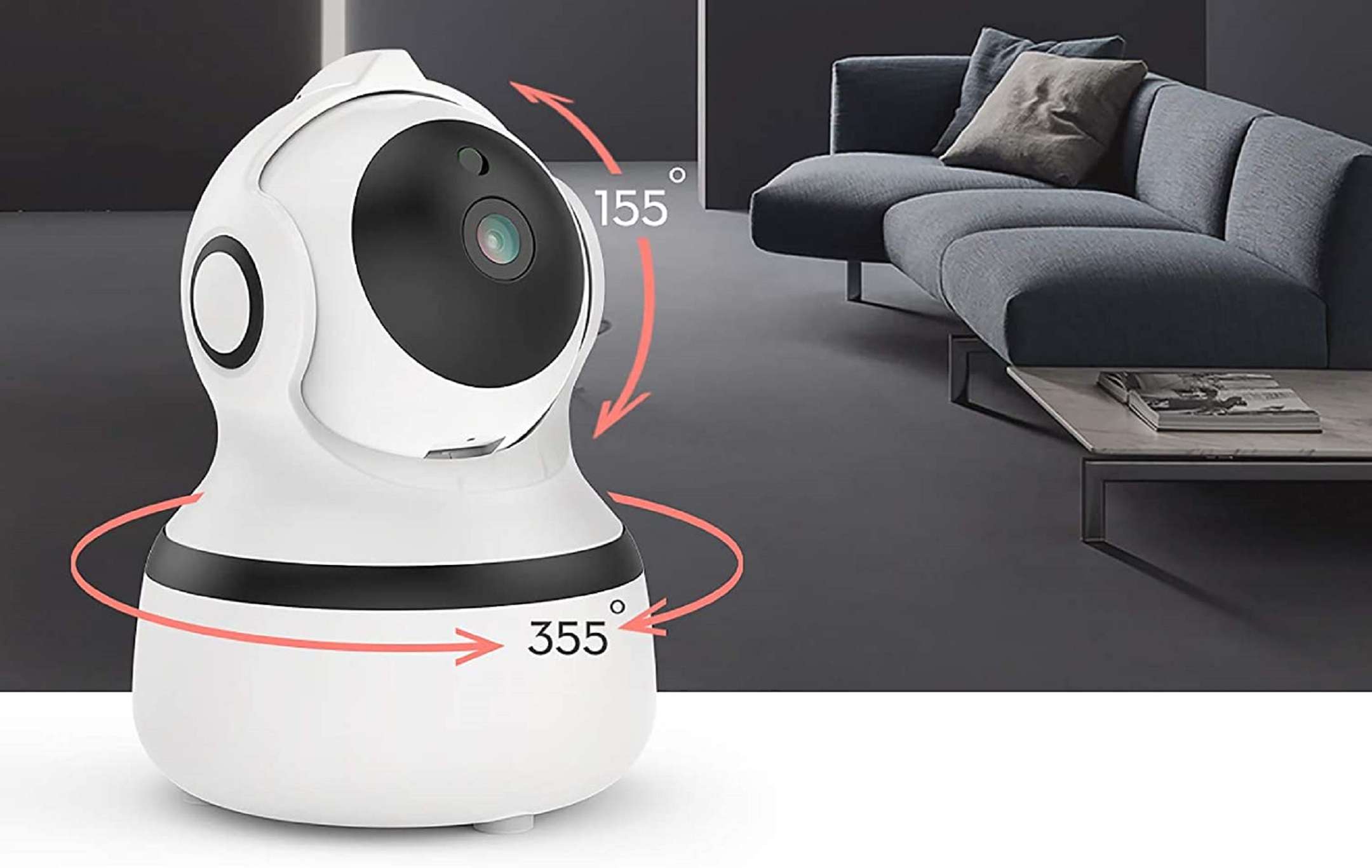 Telecamera di sicurezza da interno: tutto il necessario a soli 25€ Telecamera di sicurezza da interno: tutto il necessario a soli 25€
