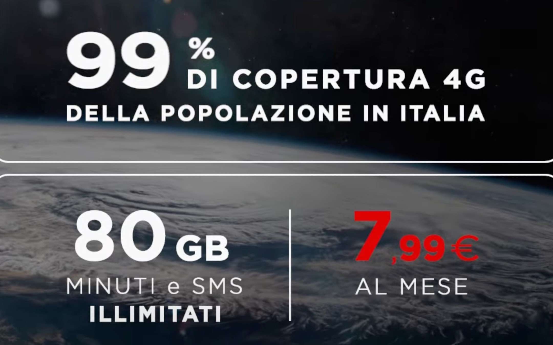 Iliad: nuova réclame sulla copertura in 4G