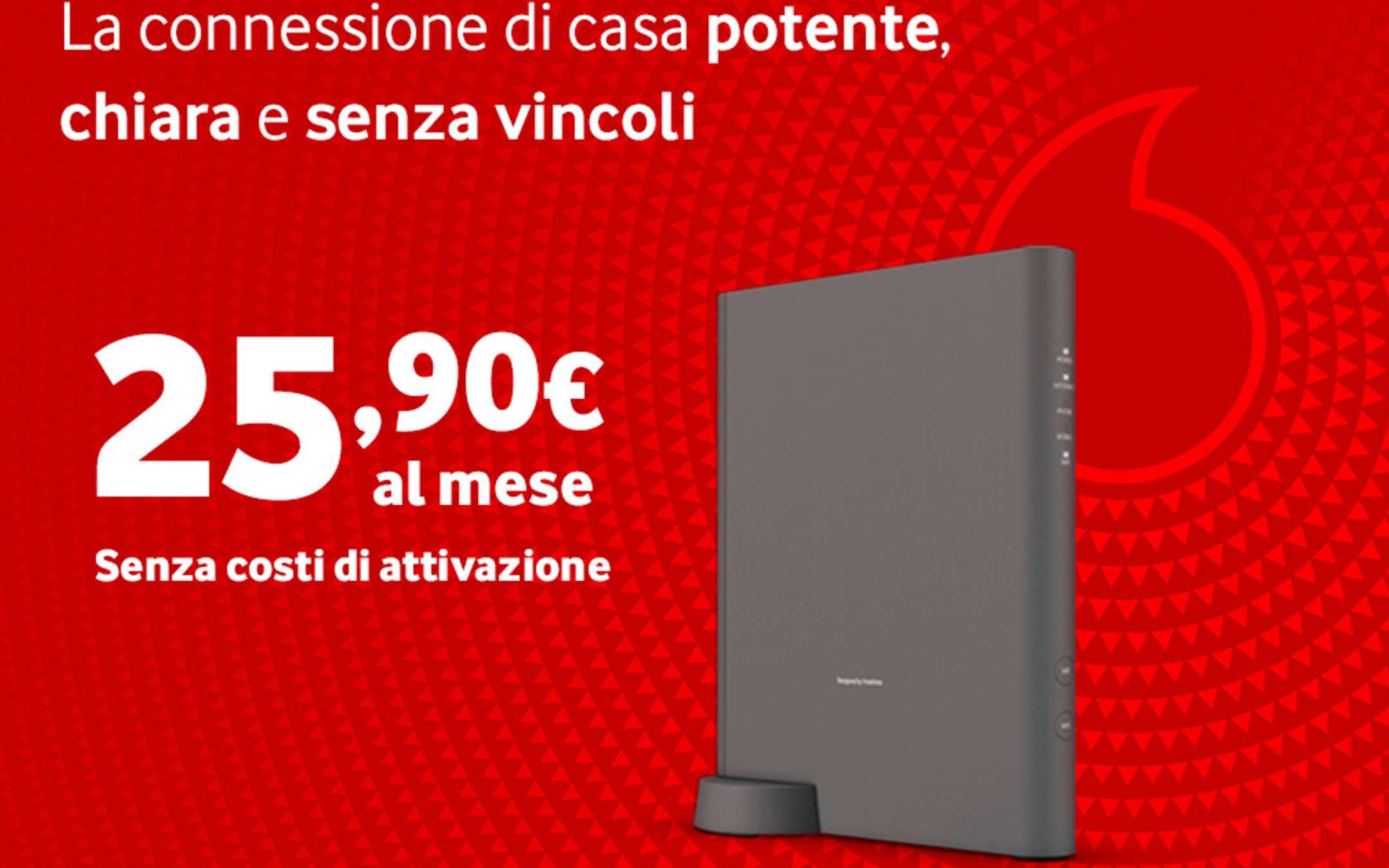 PROMO Vodafone Internet Unlimited a 25,90 euro