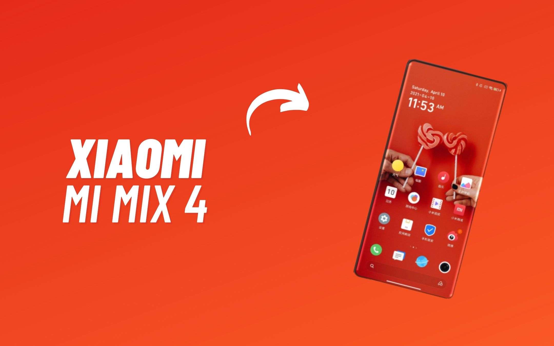 Xiaomi Mi Mix 4 avrà uno schermo curvo su tutti i lati
