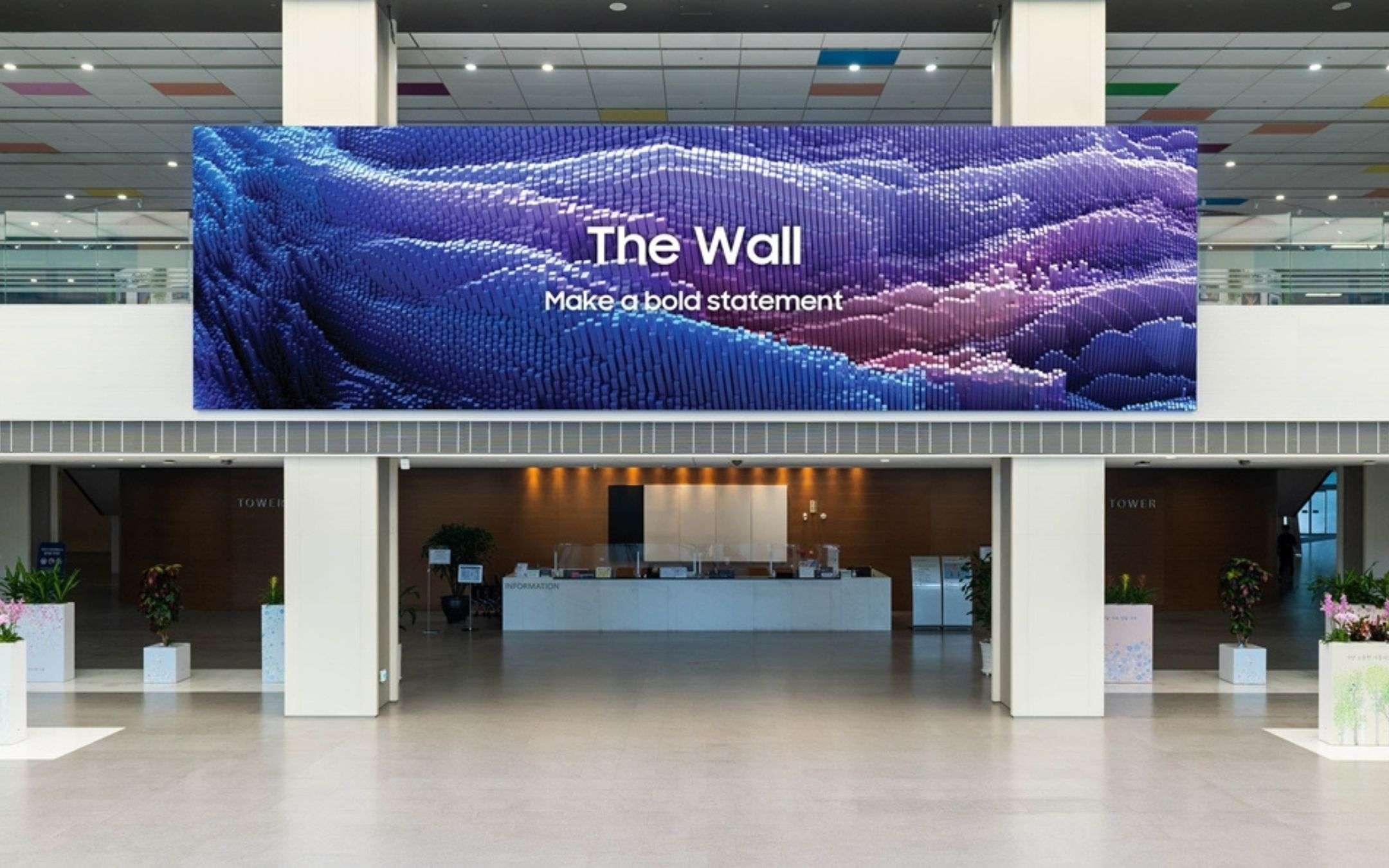 Samsung presenta le TV The Wall di nuova generazione