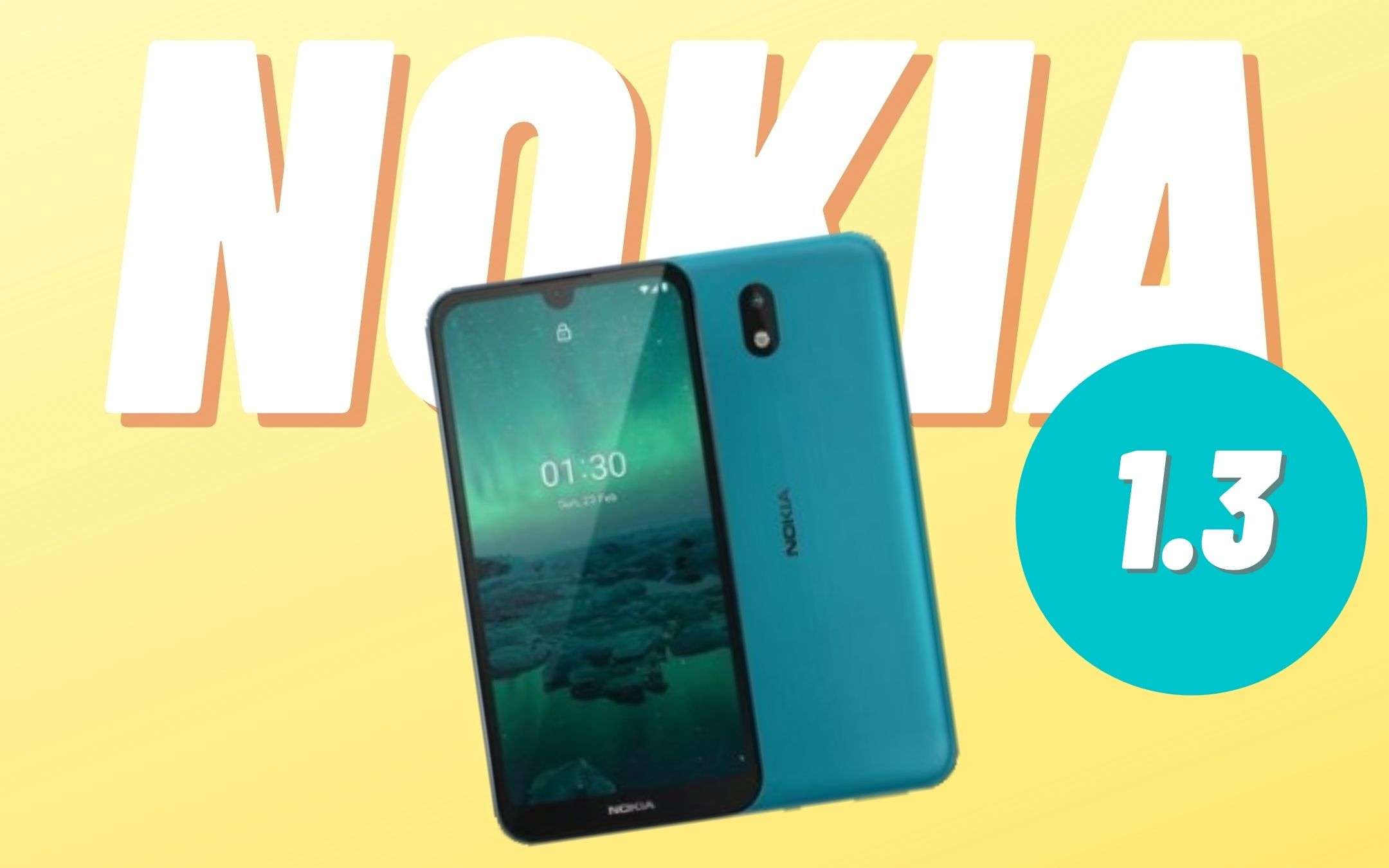 Nokia 1.3: sta arrivando Android 11 Go Edition