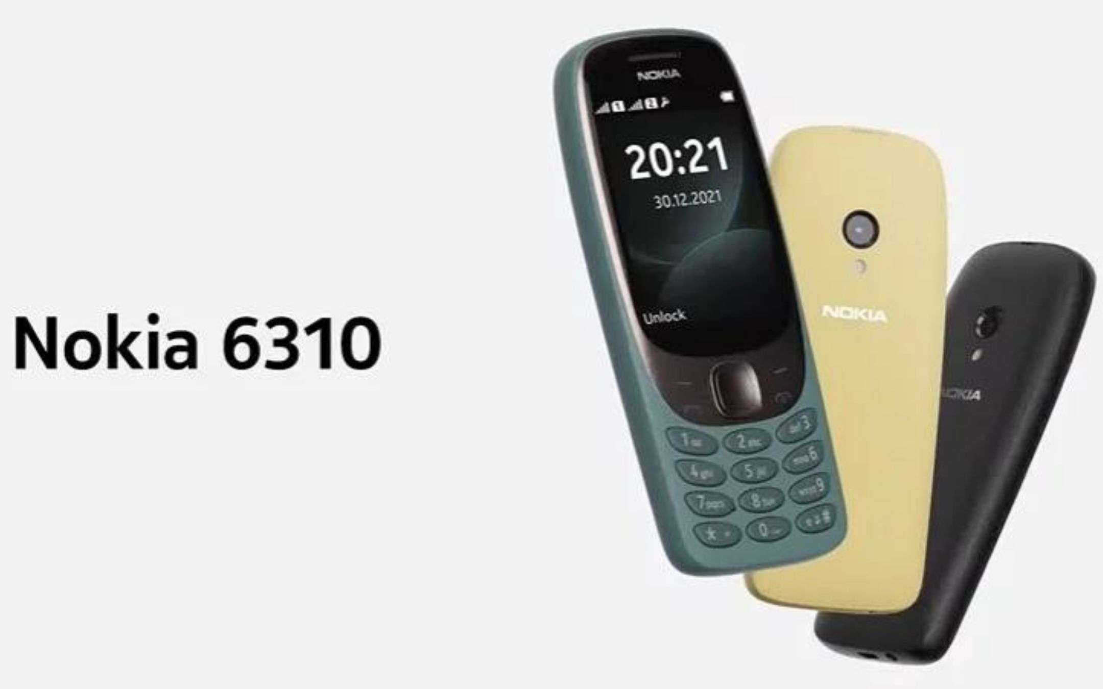 Nokia 6310: il ritorno di un mito costa solo 60€
