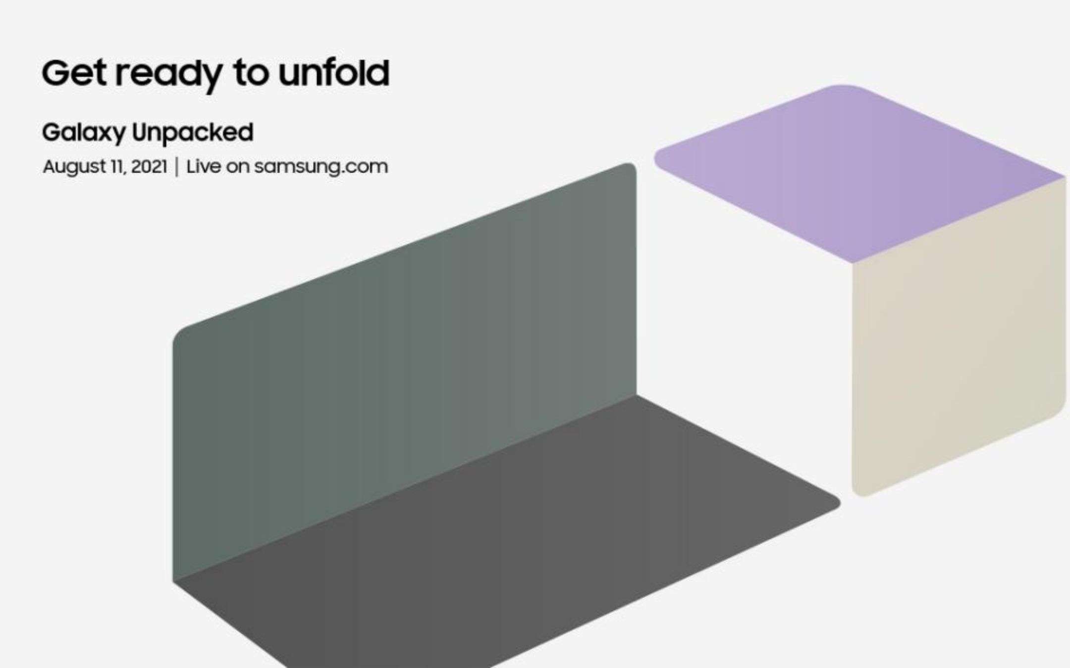 Samsung Galaxy Unpacked si terrà l'11 agosto, UFFICIALE