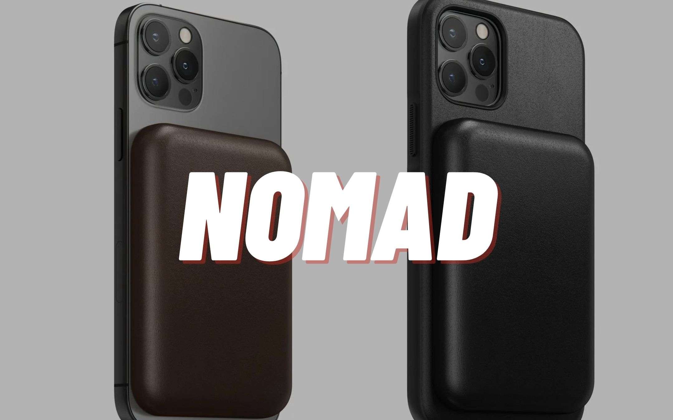 iPhone 12: la cover in pelle del battery pack Magsafe iPhone 12: la cover in pelle del battery pack Magsafe