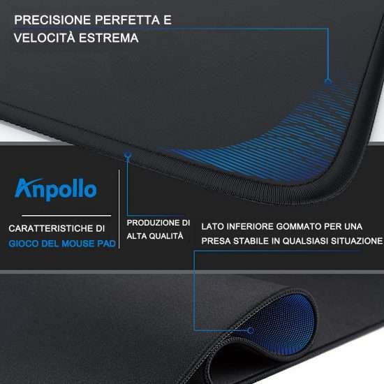 Tappetino mouse XXL: così grande ma anche ECONOMICO