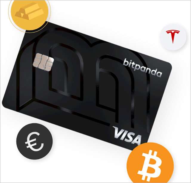 Bitpanda Card, la carta di debito su circuito Visa