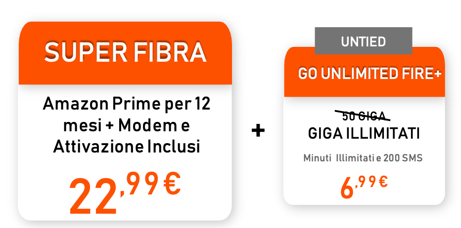 Fibra + Mobile WINDTRE