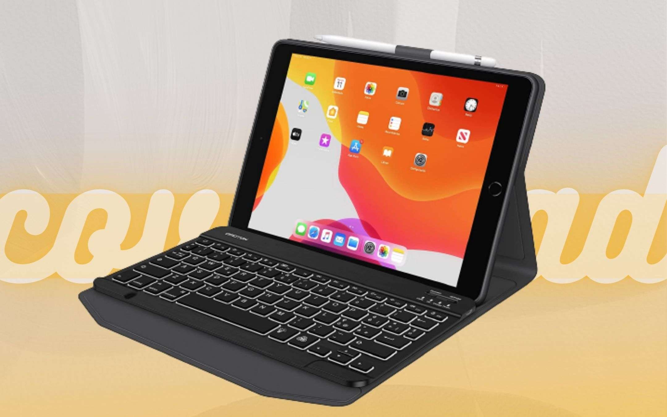 Cover iPad BOMBA: ha la tastiera e costa due spicci