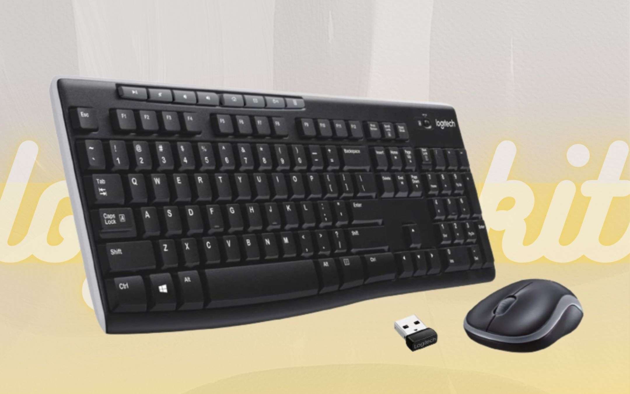 Logitech MK270: con soli 20€ hai mouse e tastiera WIRELESS