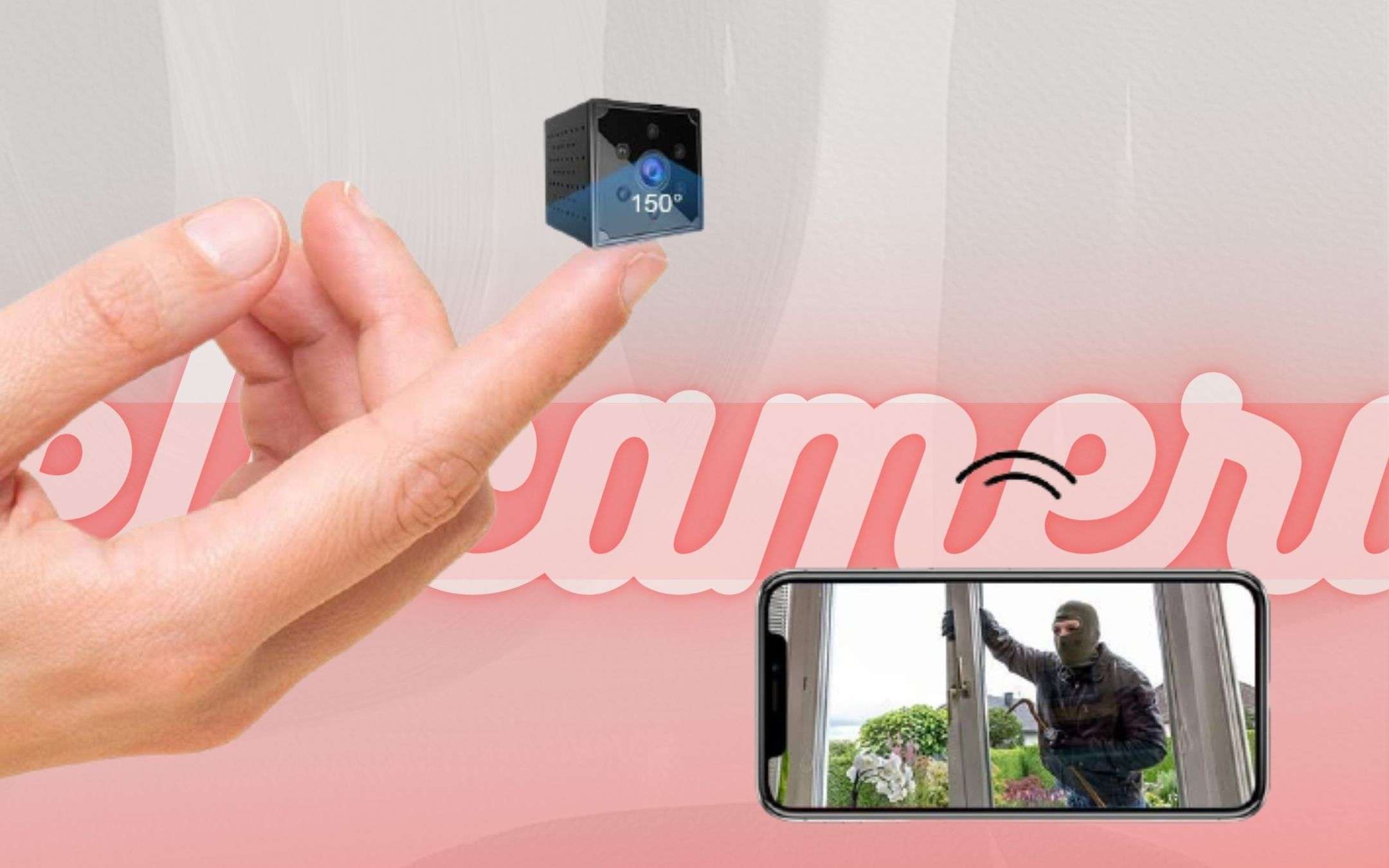 Mini telecamera: la casa diventa SICURA in modo SMART Mini telecamera: la casa diventa SICURA in modo SMART